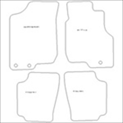 Hyundai i30 Car Mats with Twist Turn Fixing